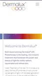 Mobile Screenshot of dermaluxled.com